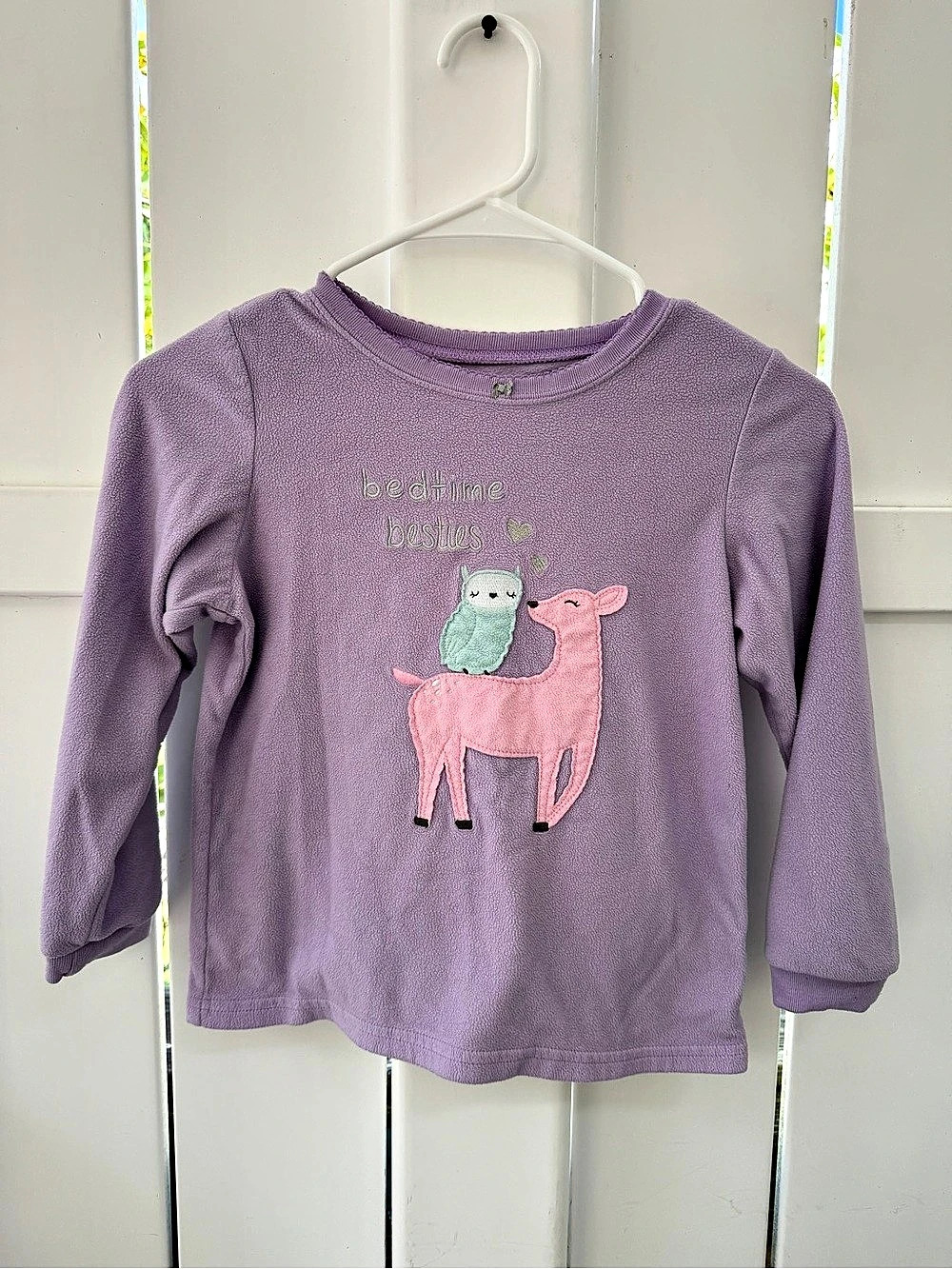 Carter's Girls Size 8 Fleece Pajama Set